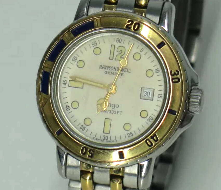 Raymond Weil RW Tango 5590 two tone Ladie's Watch